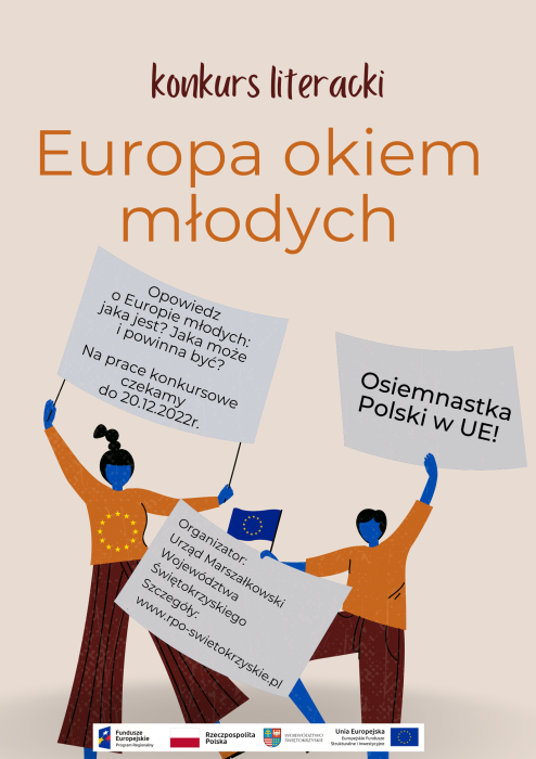 konkurs literacki - plakat